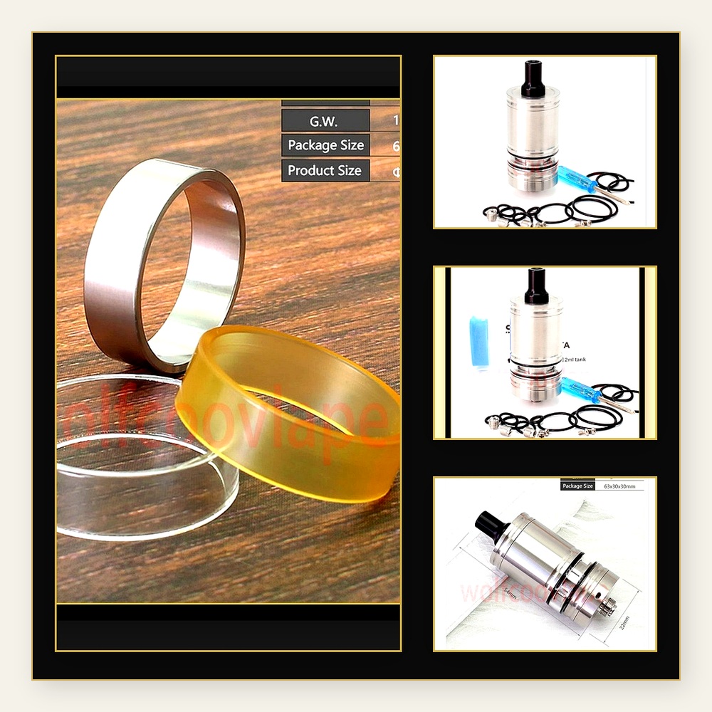 Atomiseur de réservoir Wolfcoo - Vaping Air avis et prix